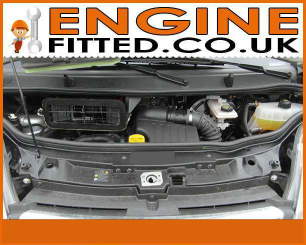 Engine For Vauxhall Vivaro-Diesel